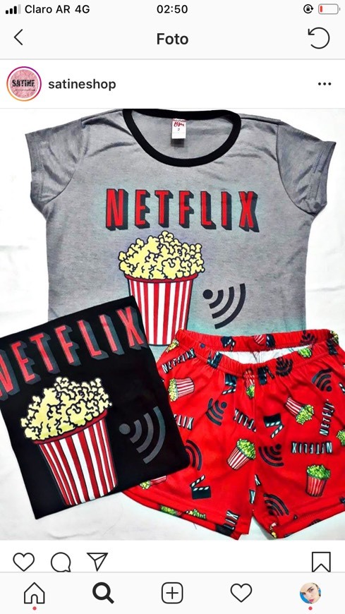 Fashion Pijama netflix