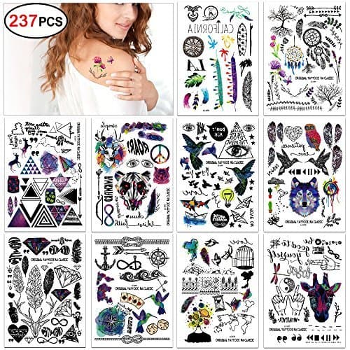 Beauty Konsait tatuajes temporales Flash Tatuajes temporär Tattoo cuerpo pegatinas tatuajes temporales Hamsa