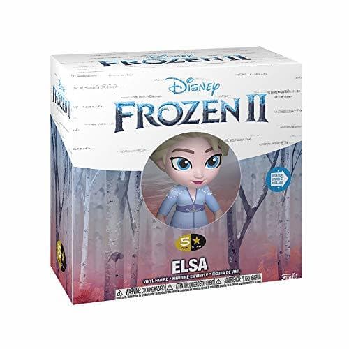 Game Funko- 5 Star: Frozen 2-Elsa Disney Figura Coleccionable, Multicolor