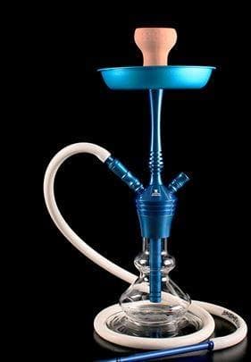 Beauty allshisha Clear ELOX 480 BORO Pyramid Cut Blue 2S El keyif