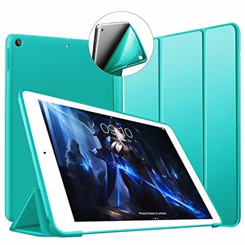 Product VAGHVEO Funda iPad 9.7" 2018/2017, Cubierta Estuche Plegable [ Auto-Sueño/Estela ] Carcasa