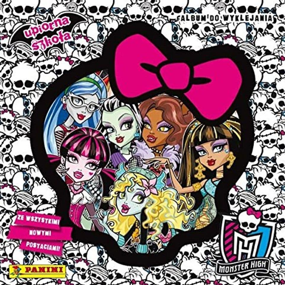 Book Album do wyklejania Monster High