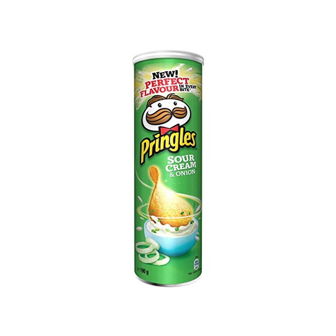 Producto Pringles Sour Cream and Onion - Cápsulas de sarro y cebollas