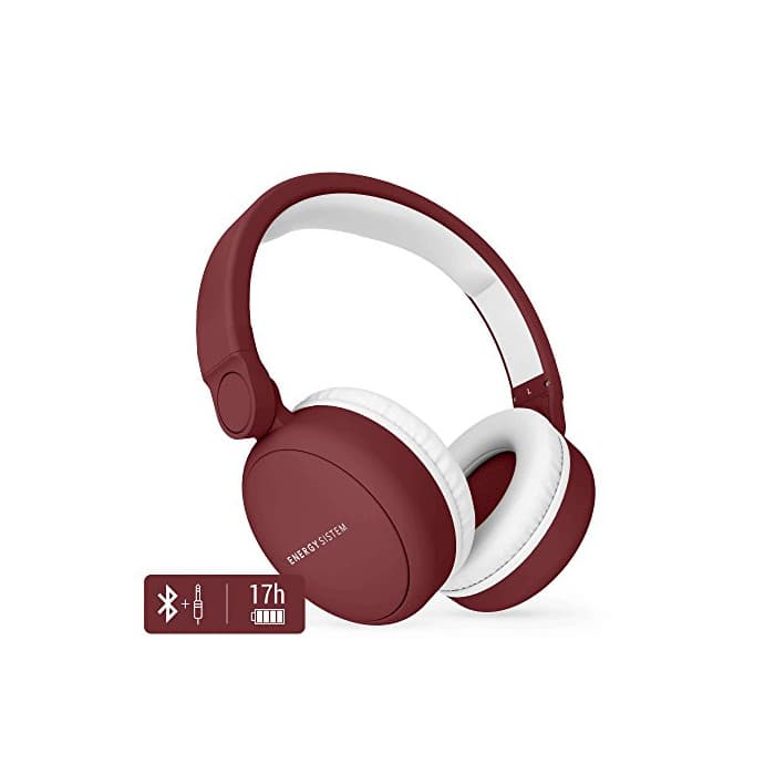 Electrónica Energy Headphones 2 Bluetooth Ruby Red