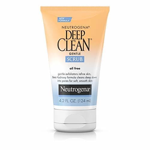 Belleza Neutrogena Deep Clean Scrub Suave aceite 4.2oz