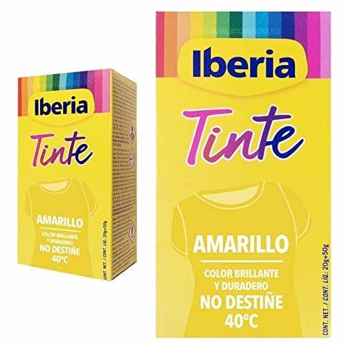 Product IBERIA TINTE TEXTIL AMARILLO 70 gr