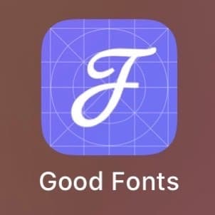 App Good Fonts