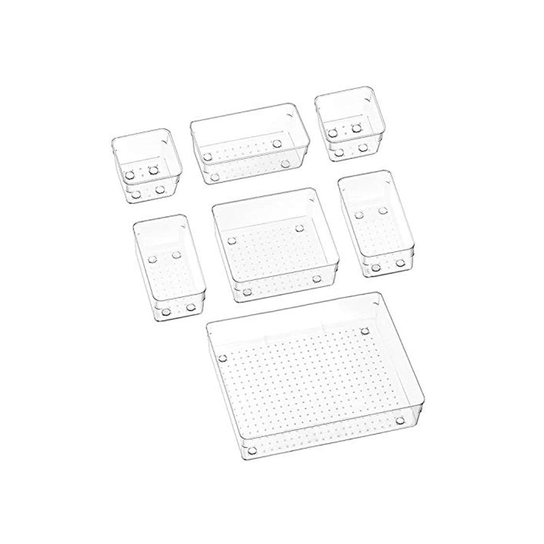 Product Puricon 7 uds. Organizadores Transparentes para Cajones