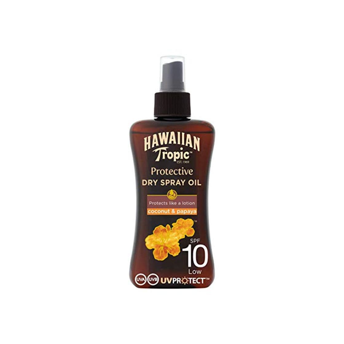 Product Hawaiian Tropic Protective Dry Spray Oil - Aceite Seco Bronceador con Protección