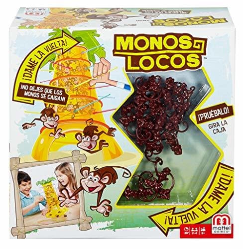 Product Mattel Games Monos locos, juego de mesa infantil