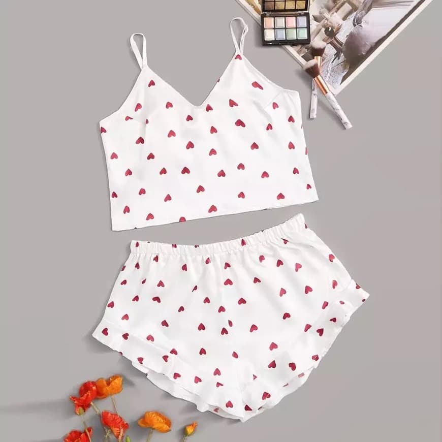 Producto Pijama de corazones para verano