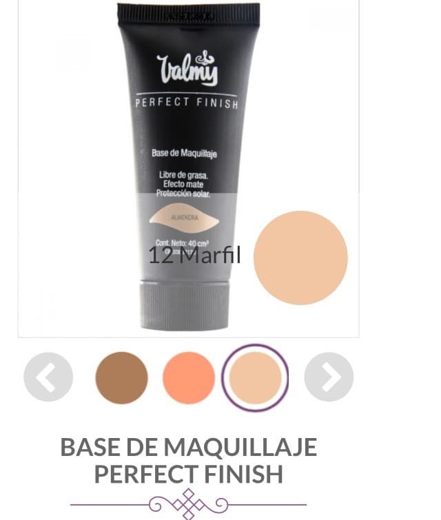 Fashion Base de Maquillaje Perfect Finish | Maquillaje, Rostro | Valmy ...