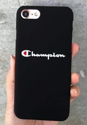 Electronic TN Cases Store Carcasa rígida iPhone 7 y iPhone 8 Champion Marca Logo plástico