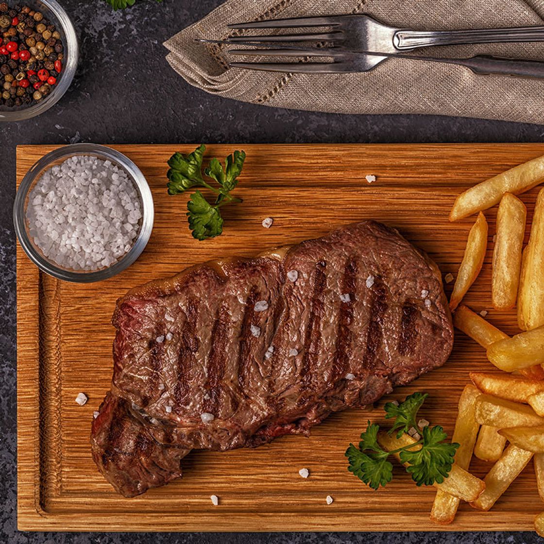 Fashion Bife de Vitela Grelhado com Batatas 🥩 