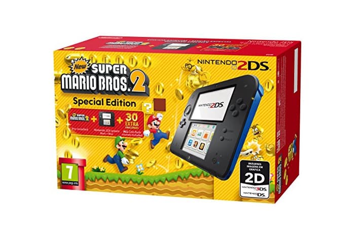 Electrónica Nintendo 2DS: Console, Nero/Blu