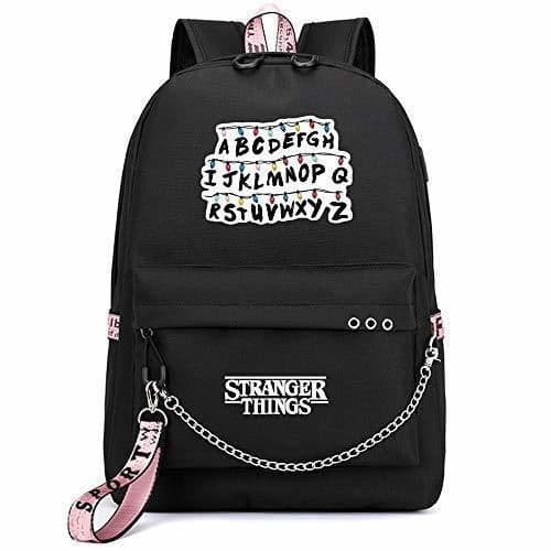 Electrónica Mochila Stranger Things Escolar, Stranger Things 3 Mochila de Impresión 3D Stranger