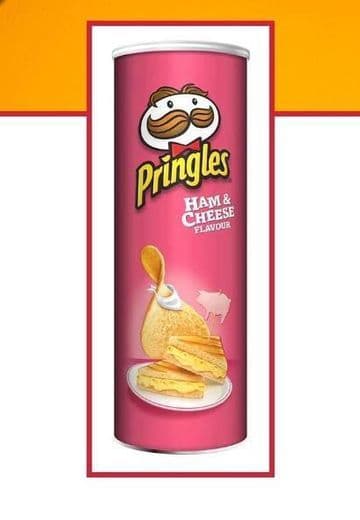 Producto Pringles ham&cheese