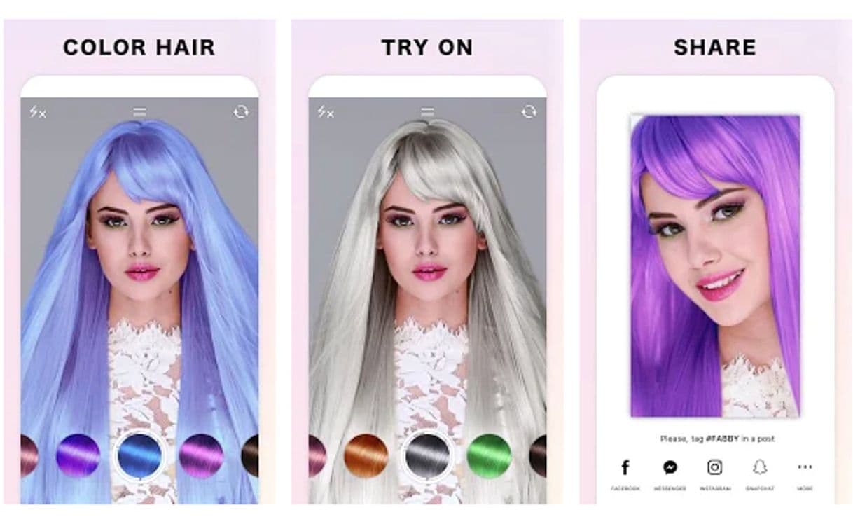 App Fabby Look — Hair Color Editor