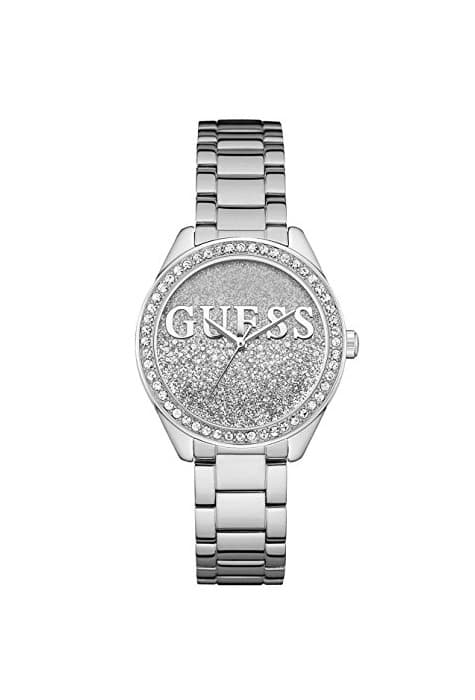 Moda Guess Reloj analogico para Mujer de Cuarzo con Correa en Acero Inoxidable