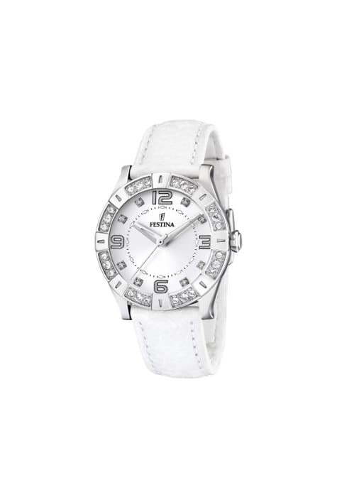 Moda Festina Reloj Analógico para Mujer de Cuarzo con Correa en Piel R7251161575