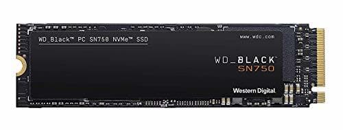 Electronic WD Black SN750 - Disco Duro SSD Interno NVMe para Gaming de