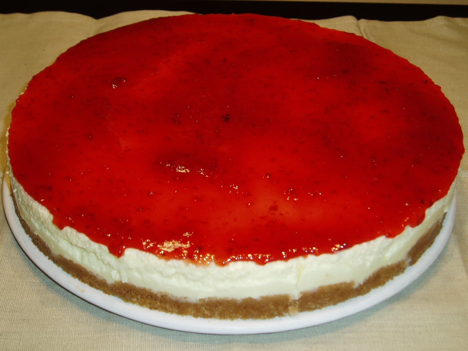 Fashion Tarta de queso con mermelada