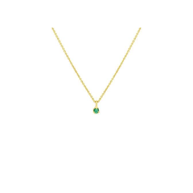 Producto LITTLE DROP GREEN NECKLACE