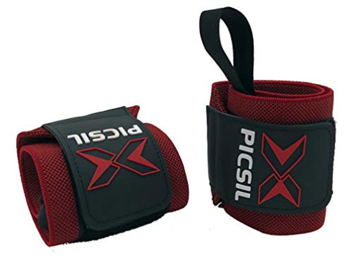 Producto X PICSIL Muñequeras Deportivas Profesionales - 18" Soporte Muñeca Hombre & Mujer