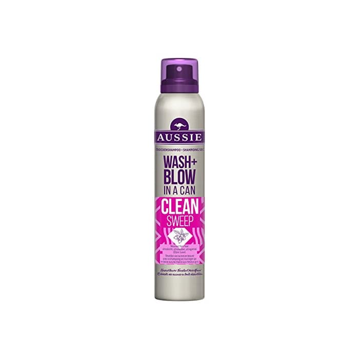 Beauty Aussie Wash+ Blow Clean Sweep - Champú en seco