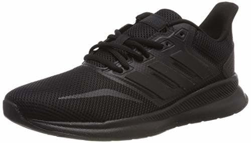 Moda Adidas RUNFALCON K, Zapatillas Deportivas Unisex niño, Negro