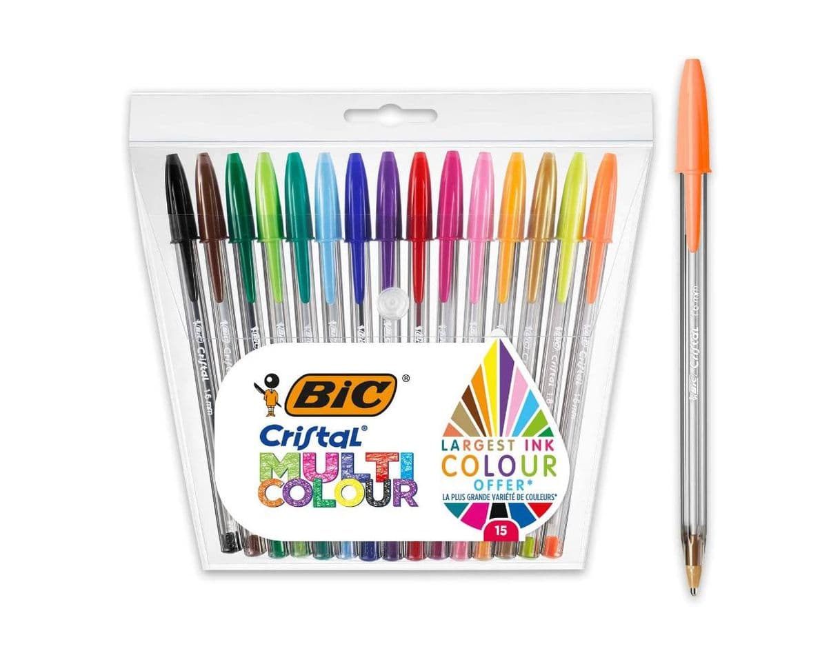 Product BIC Cristal Multicolour - Pack de 15 unidades