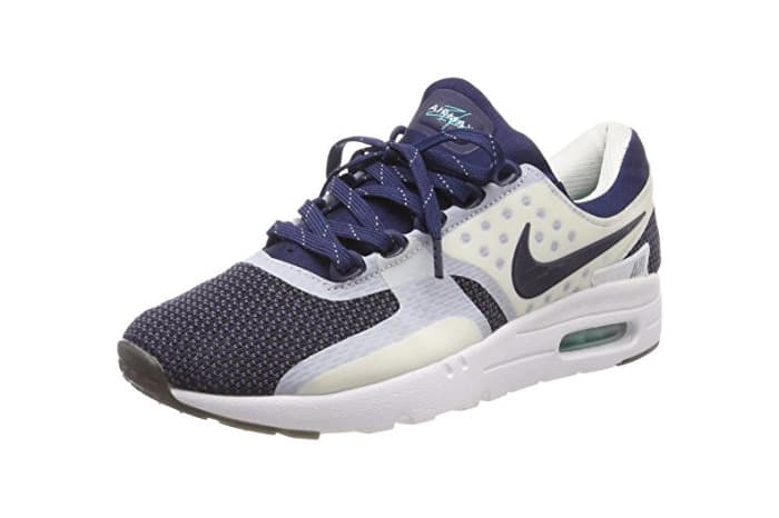 Fashion Nike Air MAX Zero QS, Zapatillas de Running para Niños, Blanco/Azul