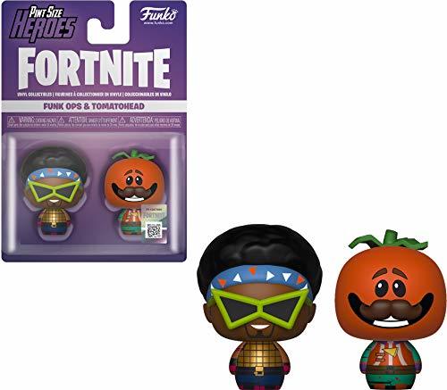 Juego Funko- Pint Size Heroes Fortnite Pack 2 Figuras Ops & Tomatohead, Multicolor