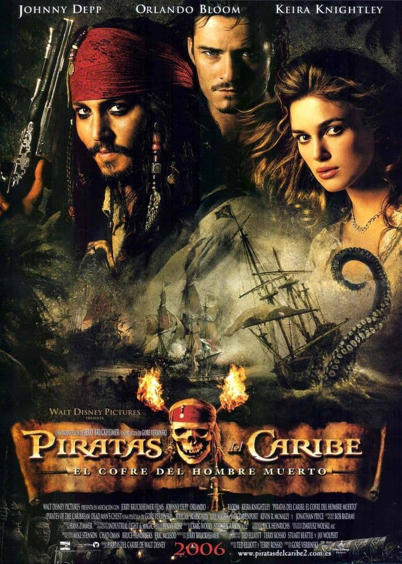 Película Piratas Del Caribe: El Cofre Del Hombre Muerto [DVD]