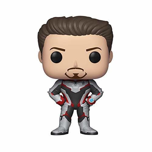 Game Funko- Pop Bobble: Avengers Endgame: Tony Stark Marvel Collectible Figure, Multicolor, Estándar