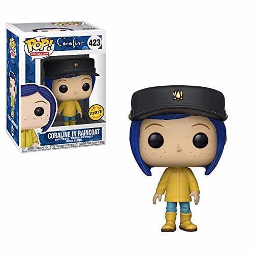 Game Coraline Funko Pop! Películas en Raincoat Pop! Figura de Vinilo Chase Variant