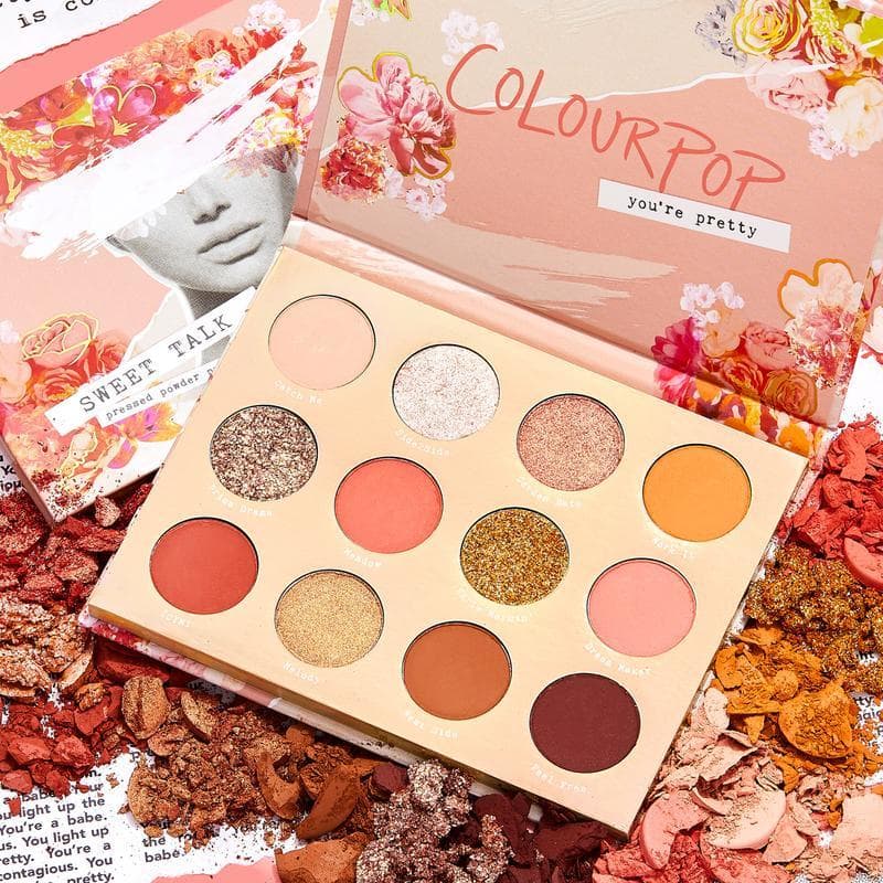 Producto Sweet Talk Warm Coral Eyeshadow Palette