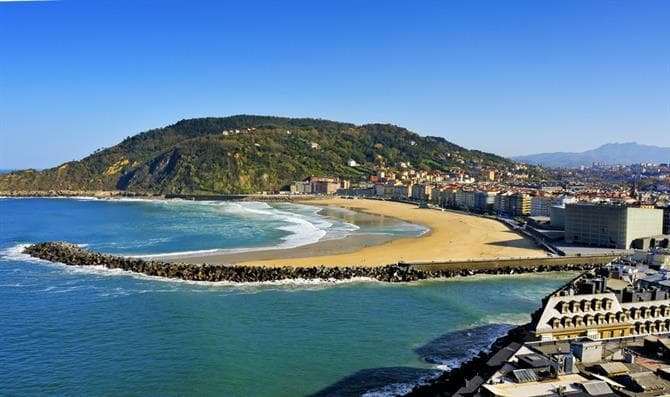 Lugar Zurriola beach