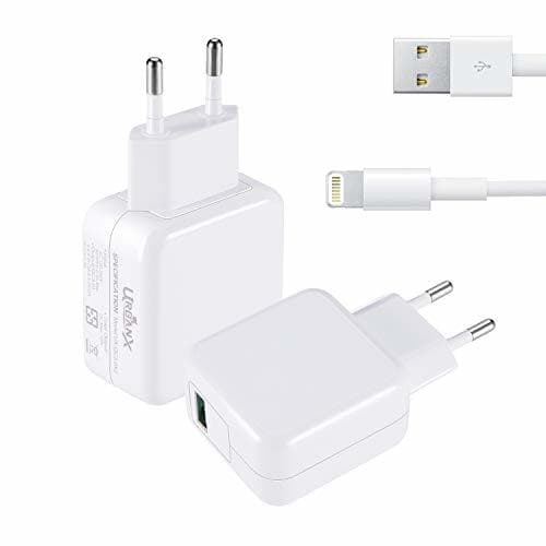 Electronic UrbanX 18W Cargador USB Quick Charge 3.0 - Cargador de Viaje Enchufe