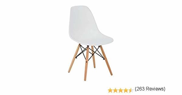 Fashion SKLUM Silla IMS Blanco Madera Natural Silla Comedor, Cocina ...