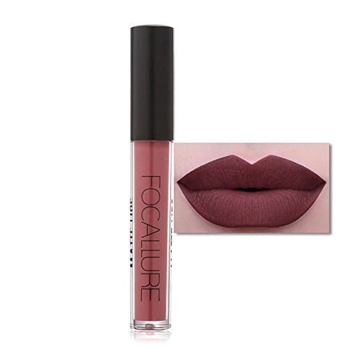 Belleza FAMILIZO FOCALLURE Moda LáPiz Labial CosméTicos Labios Metallic Lip Gloss Pintalabios