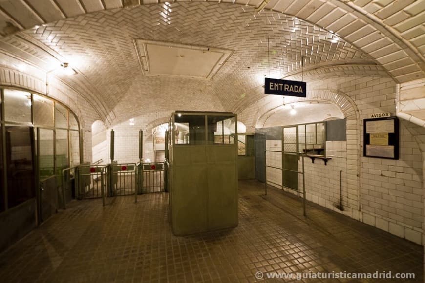 Lugar Andén 0 | Estación Museo - Chamberí