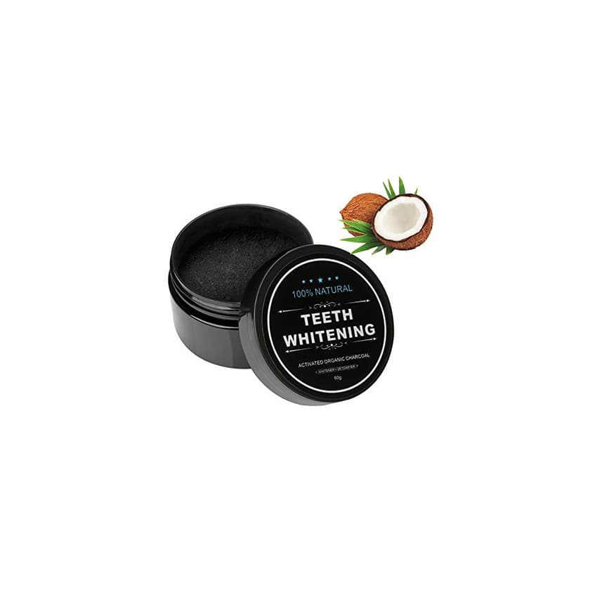 Producto Teeth Whitening Charcoal Powder - Polvo de carbón activo naturales Teeth Whitening bambú carbón