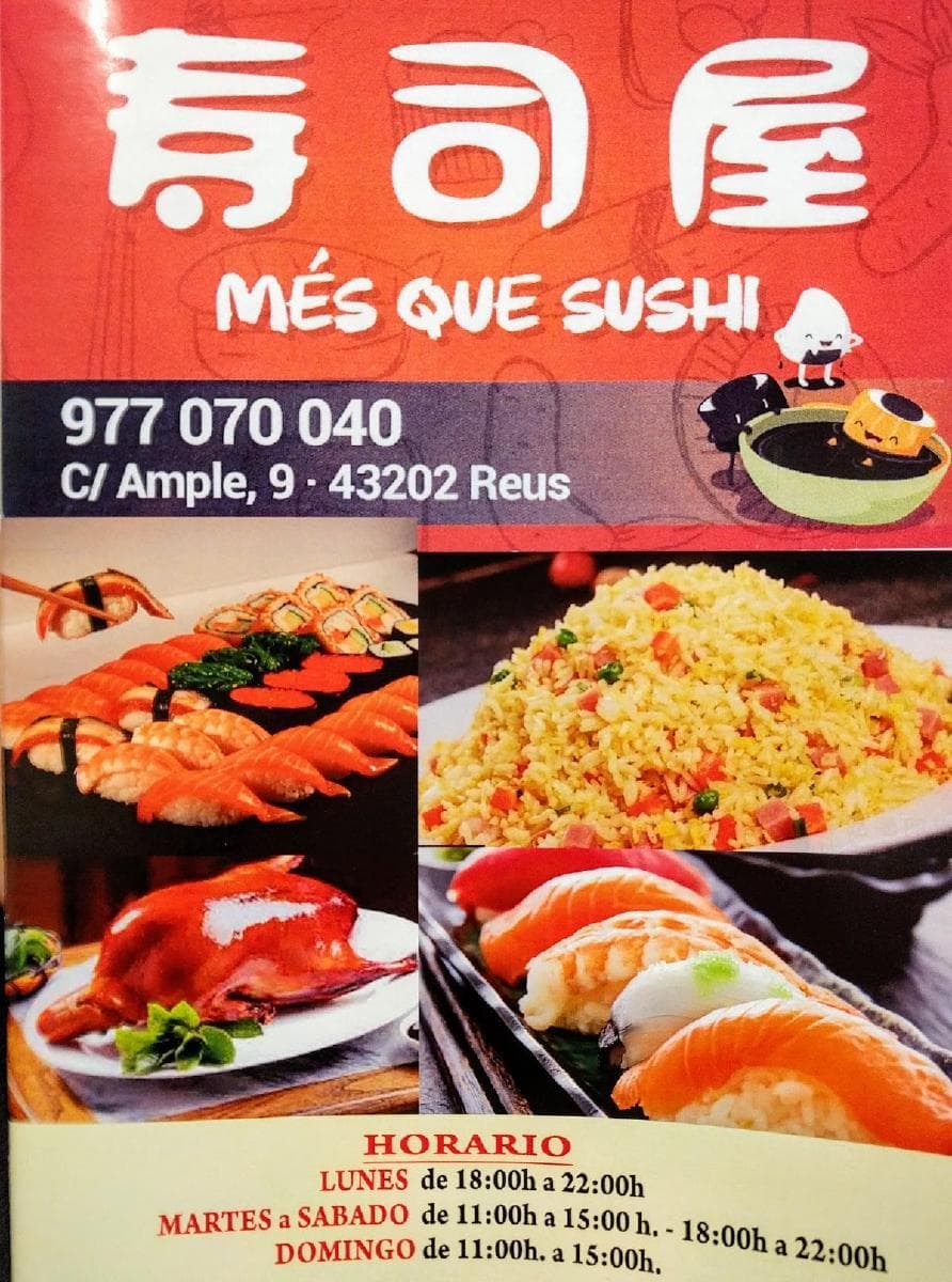 Restaurantes Més que sushi