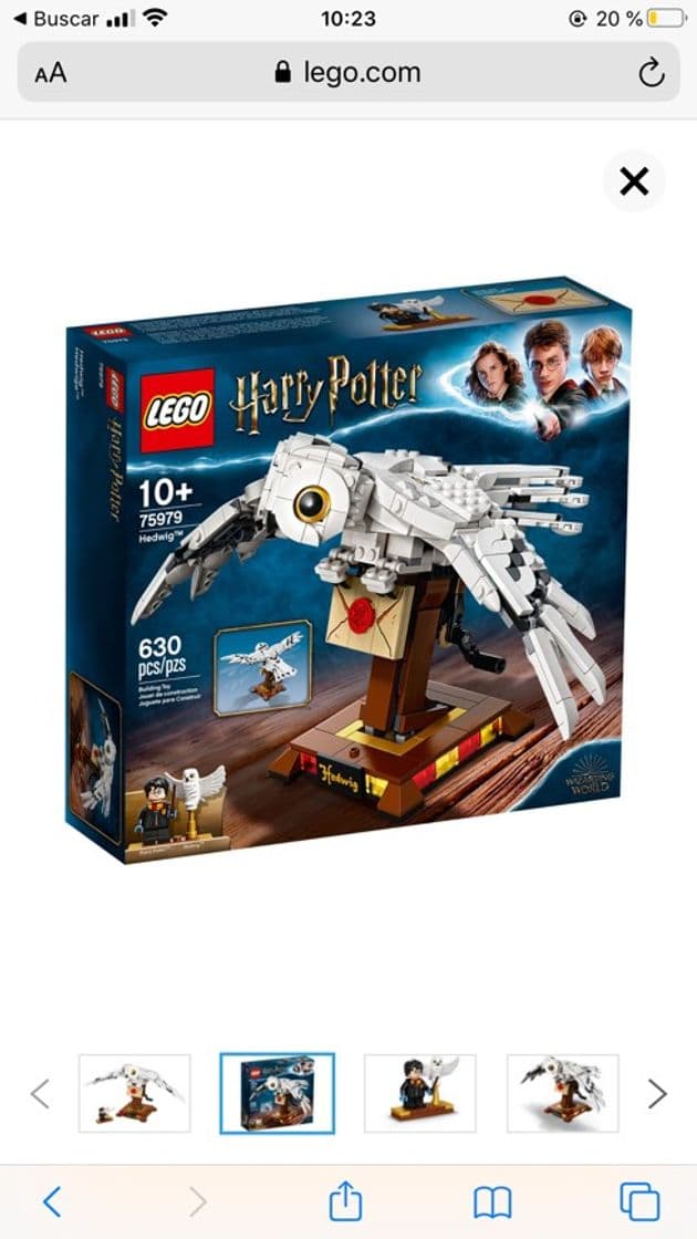 Producto Lego Hedwig Harry Potter