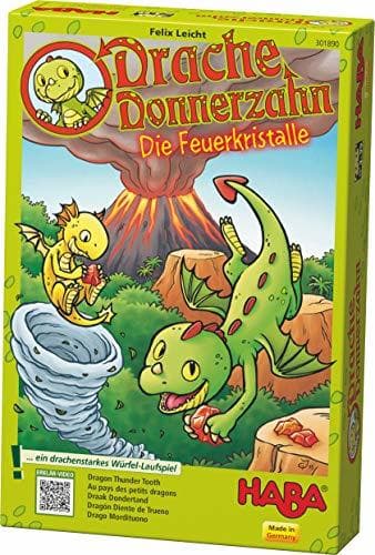 Producto HABA-301890 Juego de Drache Donnerzahn, Multicolor