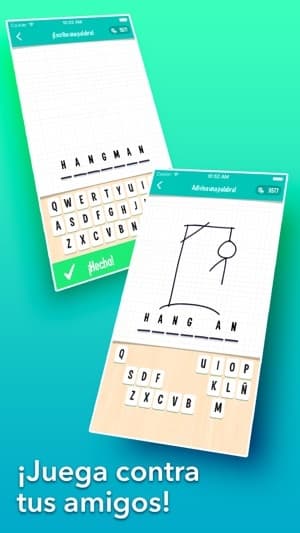 App El AHORCADO - el clásico juego de palabras