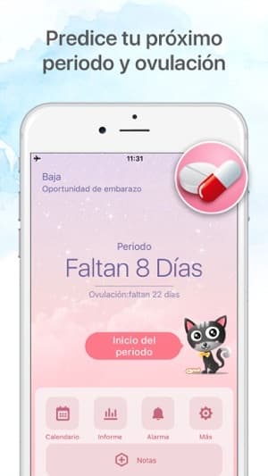 App Mi Calendario Ciclo Menstrual