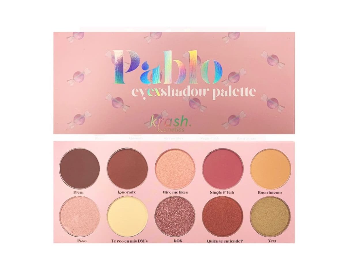 Producto Paleta de Sombras eyEXshadow Palette Pablo – Krash Kosmetics