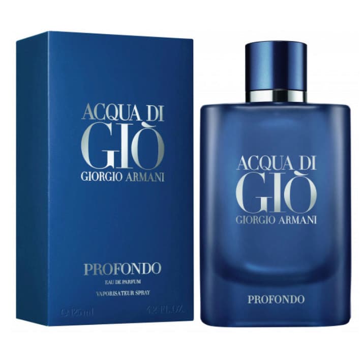 Fashion ACQUA DI GIÒ PROFONDO by Giorgio Armani - Behind the scenes ...